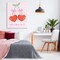 Stupell Industries Put A Bow On It Cherries Canvas Wall Art Design by Ilis Avilés